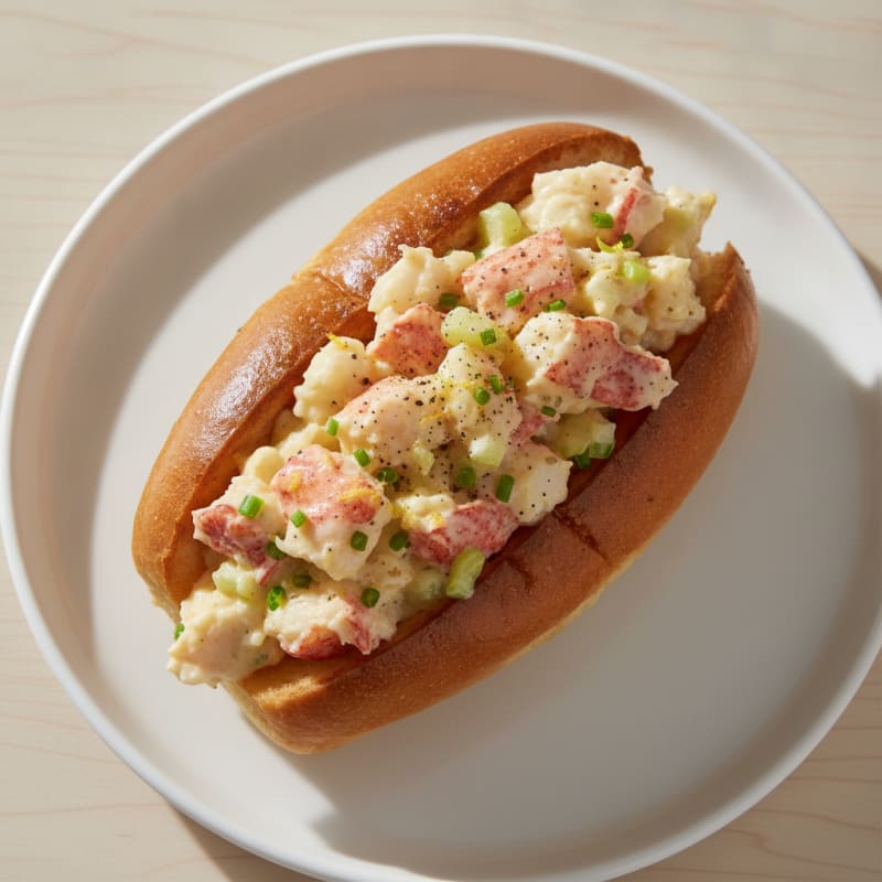 Maine Lobster with Lemon Aioli Roll