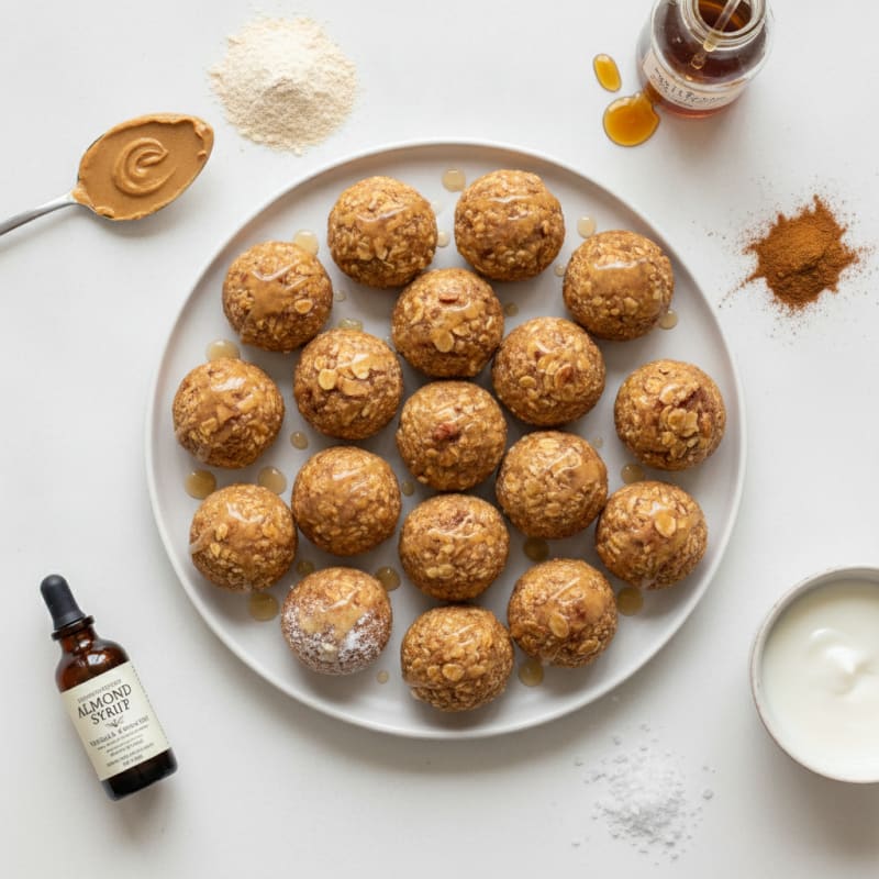 Cinnamon Swirl Protein Bites