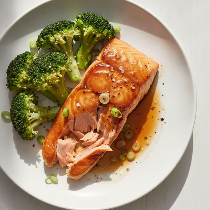Teriyaki Glazed Salmon