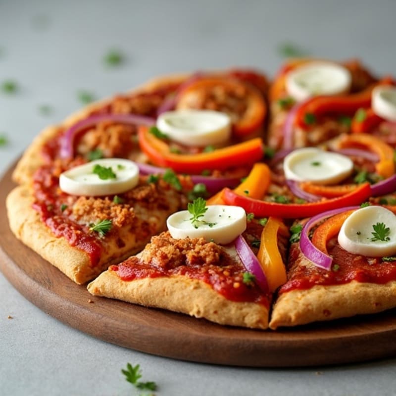 Crispy BBQ Chicken Pizza