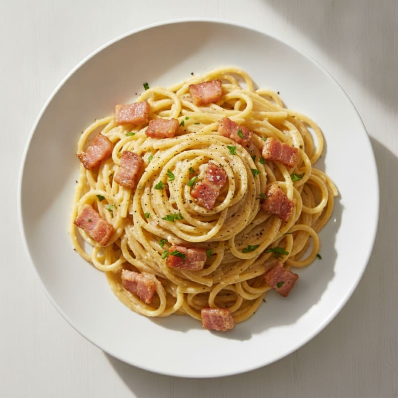 Classic Carbonara with Pancetta