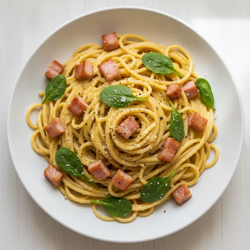 Classic Carbonara with Pancetta