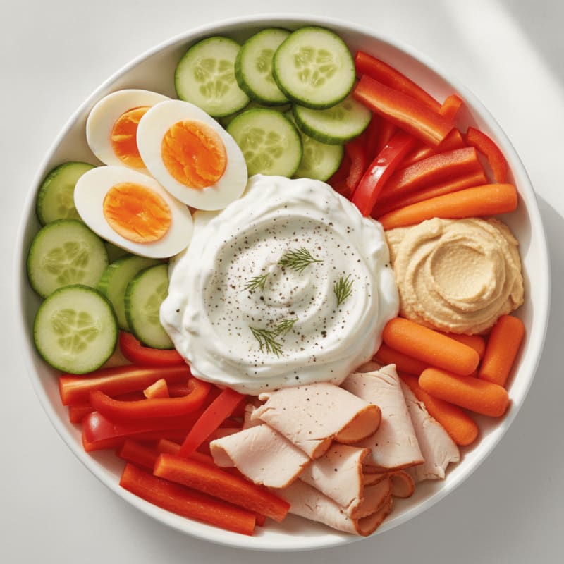 Vibrant Veggie Snack Platter
