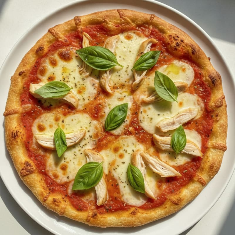 Classic Margherita Pizza with Fresh Basil