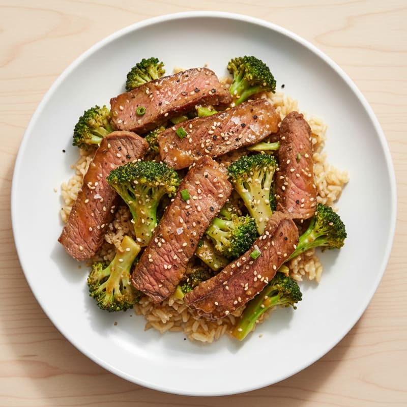 Tender Sesame Beef & Broccoli Stir-Fry