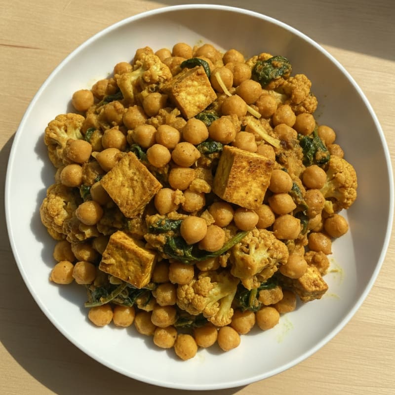 Hearty Chickpea and Vegetable Curry