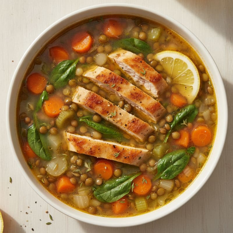 Hearty Vegetable and Lentil Soup