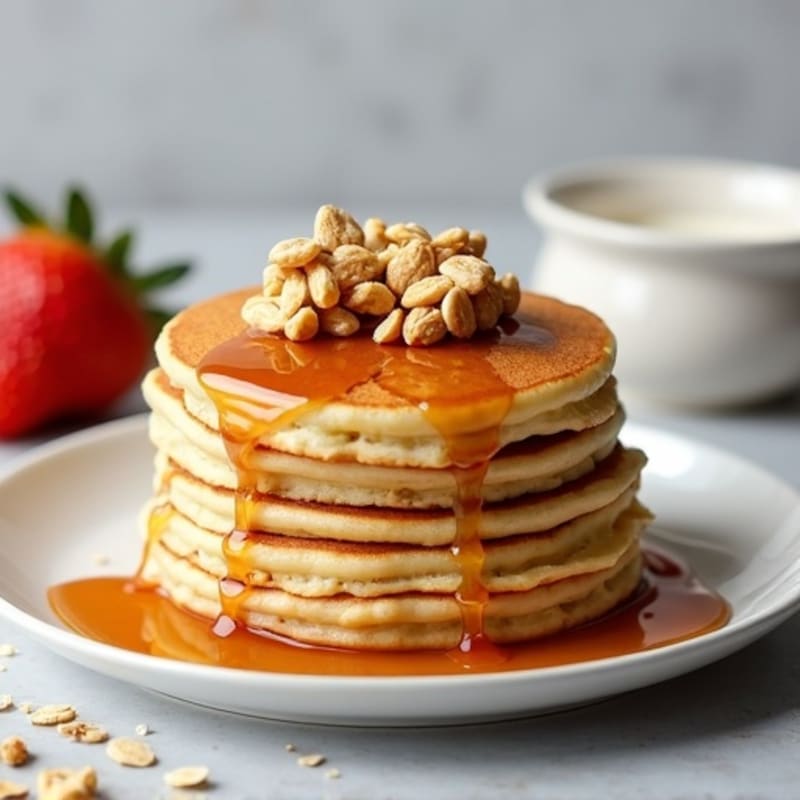 Fluffy Protein-Packed Oat Pancakes