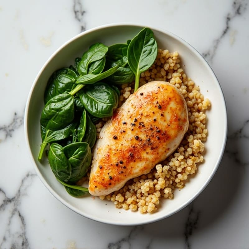 Lighter Creamy Spiced Chicken