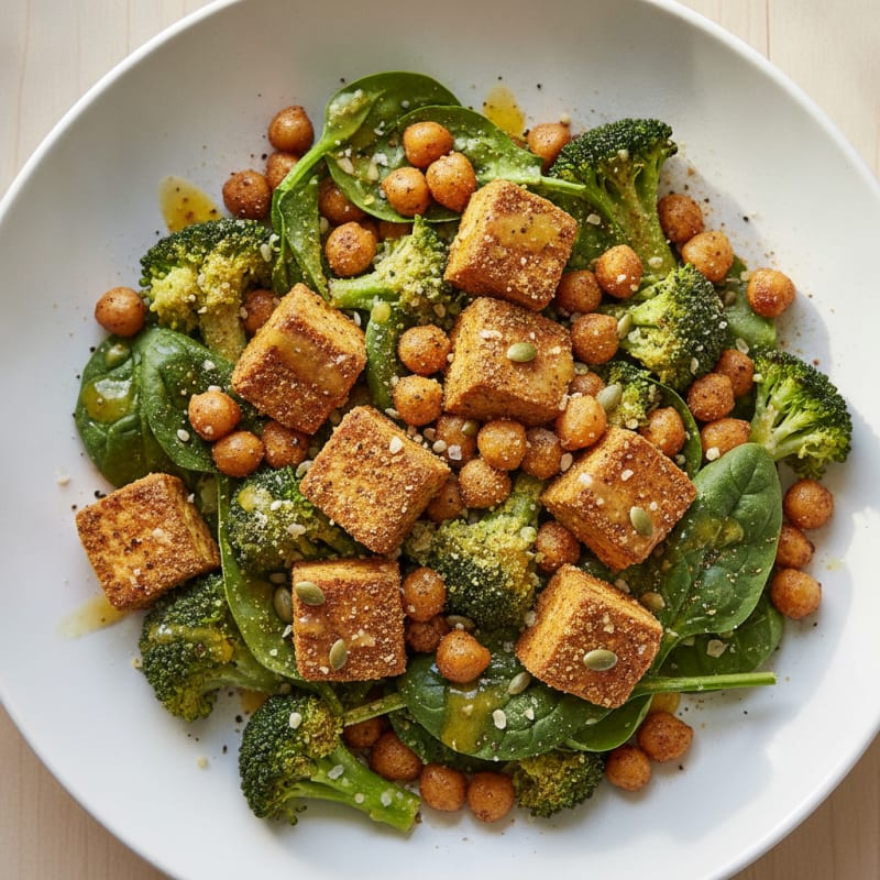 Spiced Chickpea and Vegetable Bowl