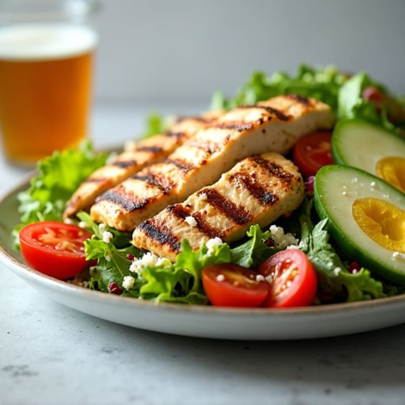 Fresh Grilled Chicken Cobb Salad