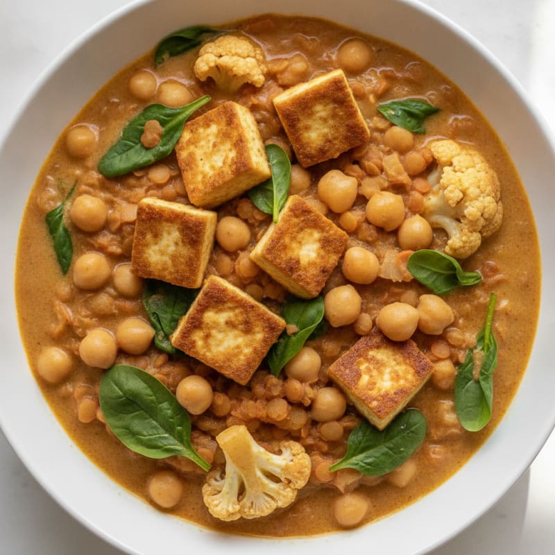 Hearty Chickpea and Vegetable Curry