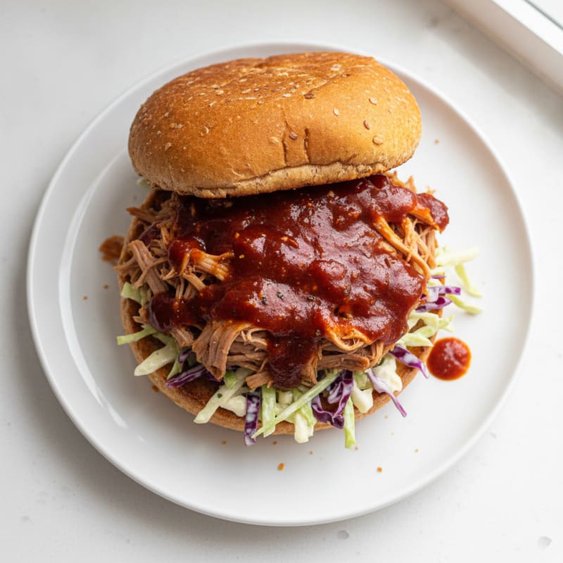Sweet BBQ Pulled Pork Sandwich