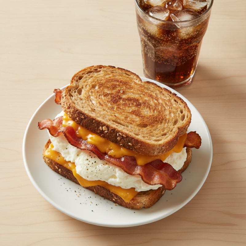 Classic Bacon Egg and Cheese Sandwich