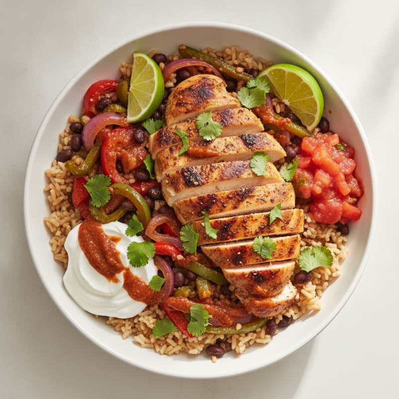 Chipotle Chicken and Rice Bowl