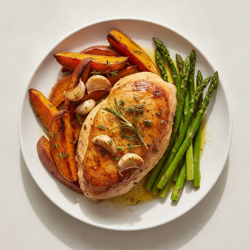 Garlic Herb Roasted Chicken