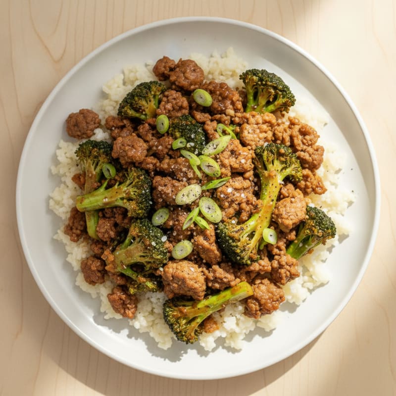 Wagyu Beef and Broccoli Stir-Fry