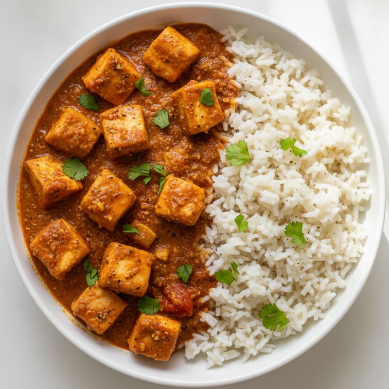 Spiced Butter Chicken with Basmati Rice