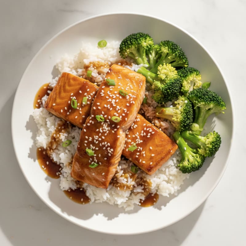 Teriyaki Glazed Salmon