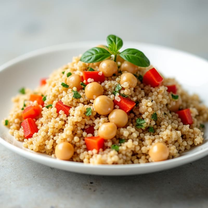 Tuna and Chickpea Salad with Quinoa