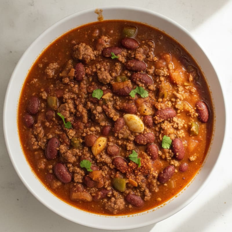 Slow Cooker Beef Chili