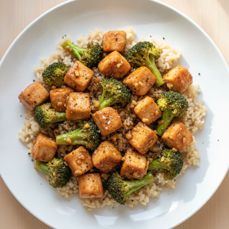 Clean Teriyaki Chicken and Broccoli Stir-Fry