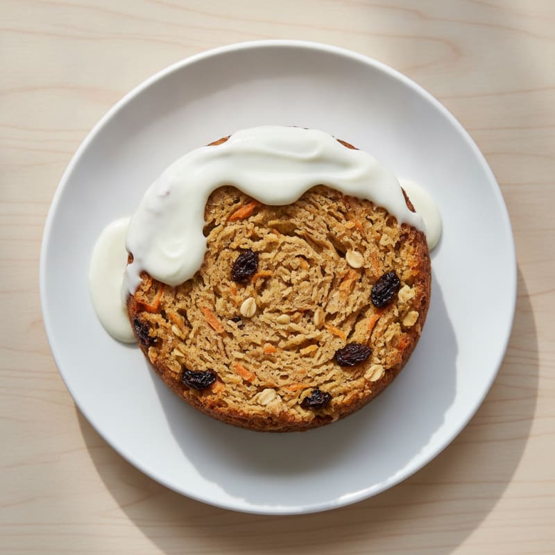 Spiced Carrot Cake with Cream Cheese Glaze