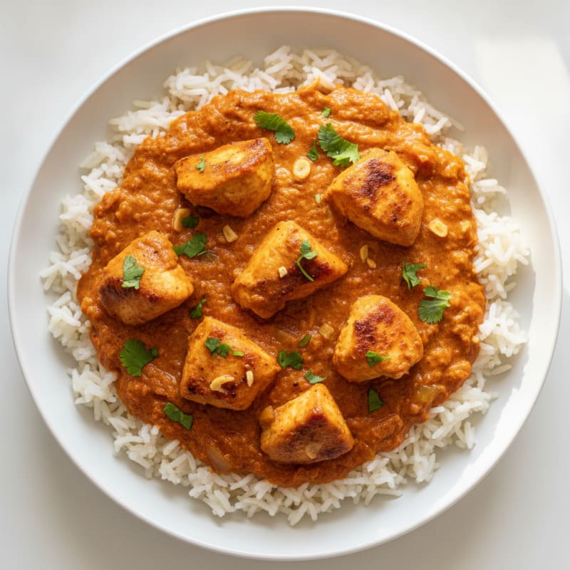 Chicken Tikka Masala with Basmati Rice