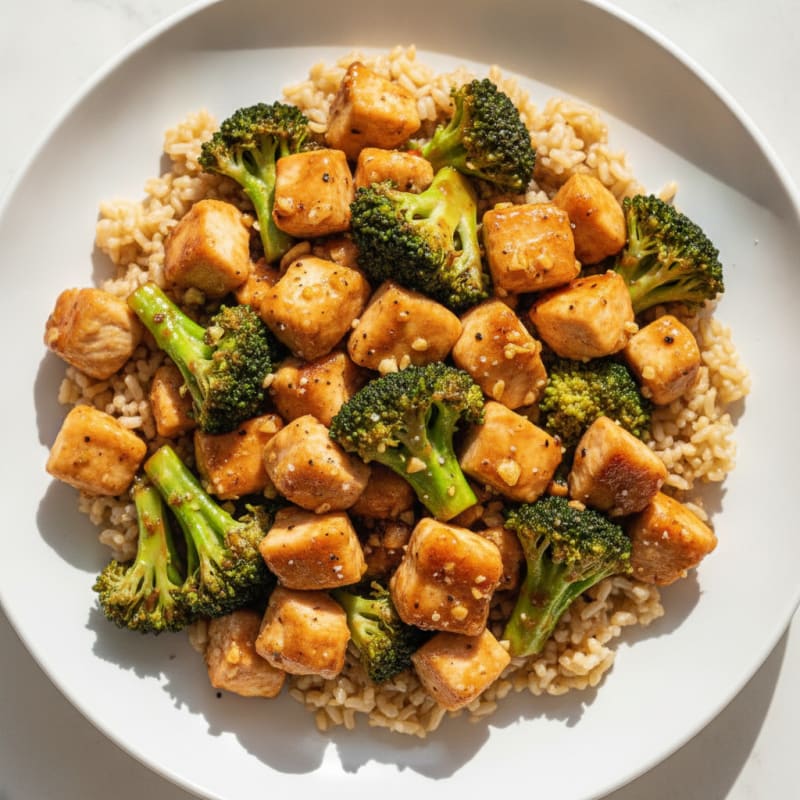 Teriyaki Chicken and Broccoli Stir-Fry