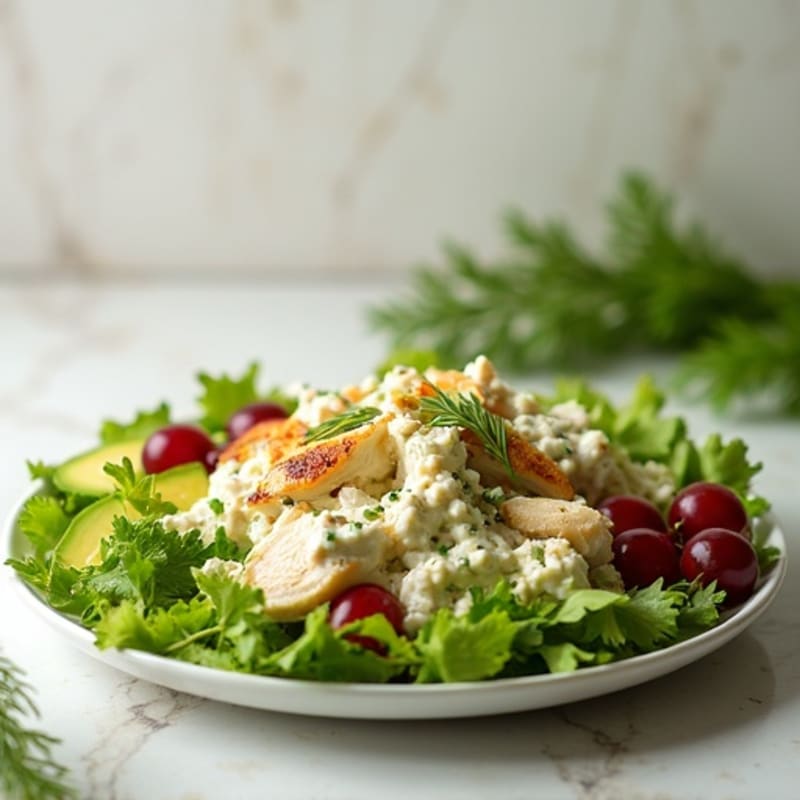 Creamy Herb Chicken Salad