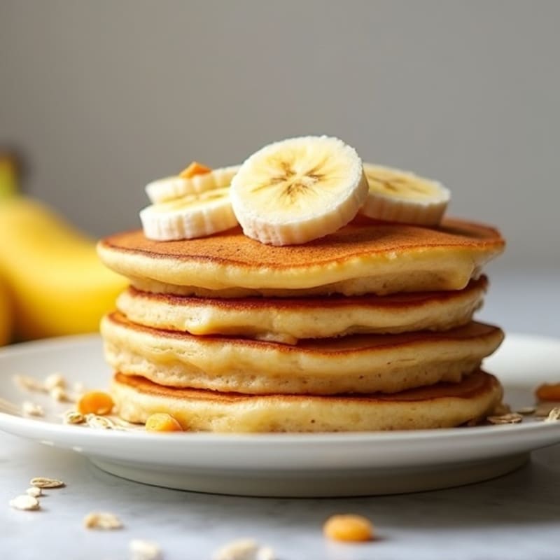 Fluffy High-Protein Banana Egg Pancakes