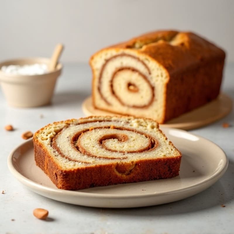 Protein-Packed Almond Flour Cinnamon Swirl Bread