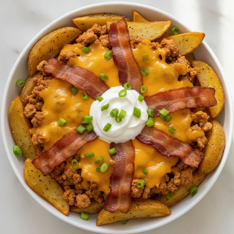 Loaded Bacon Cheddar Fries