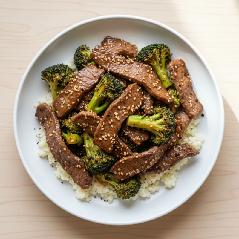 Tender Sesame Beef and Broccoli Stir-Fry