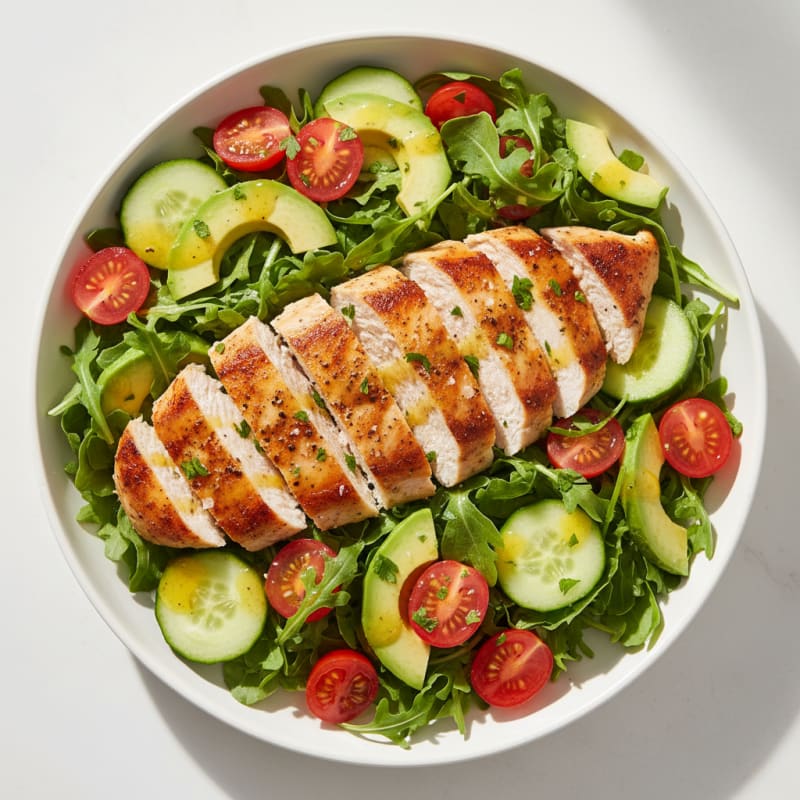 Zesty Lemon-Herb Chicken Salad