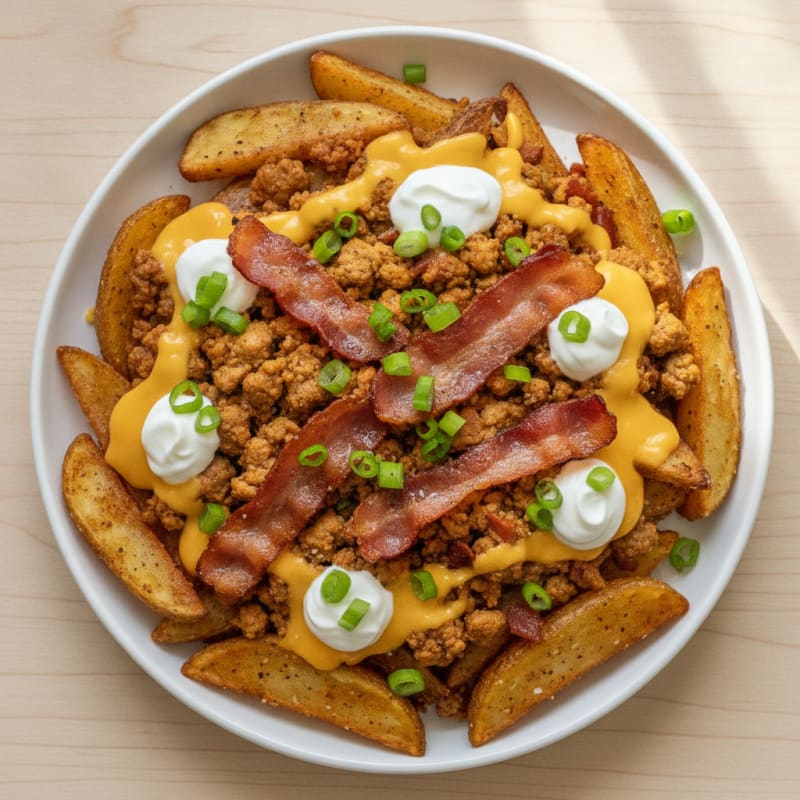 Loaded Bacon Cheese Fries