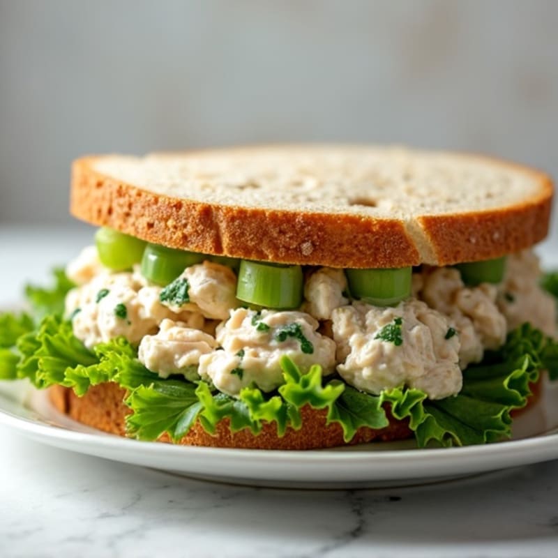 Fresh Herb Chicken Salad Sandwich