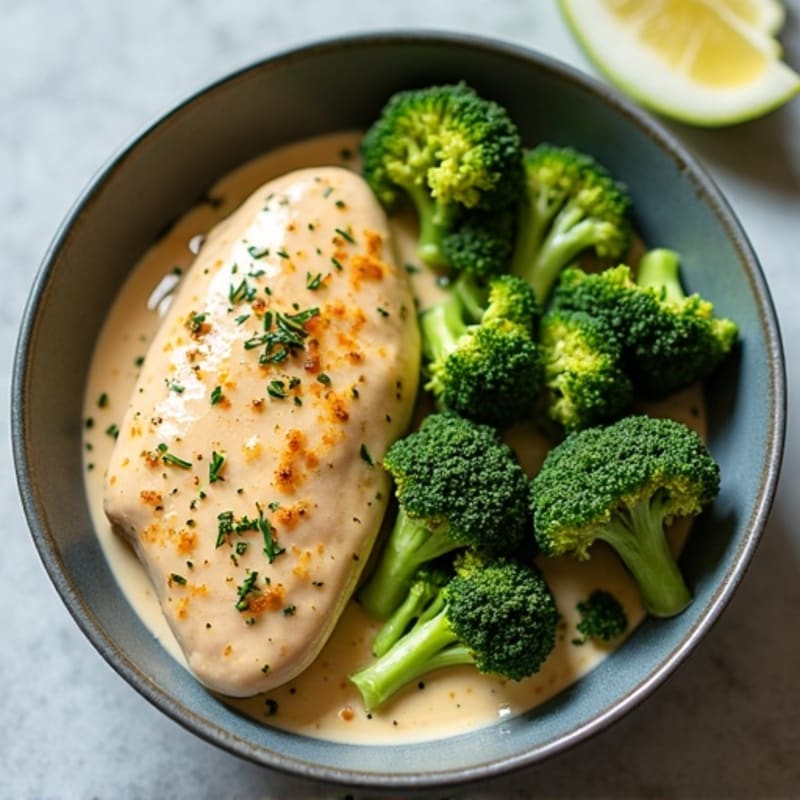 Creamy Chicken and Broccoli Skillet