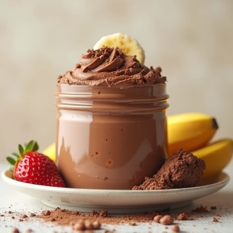 Creamy Chocolate Protein Mousse