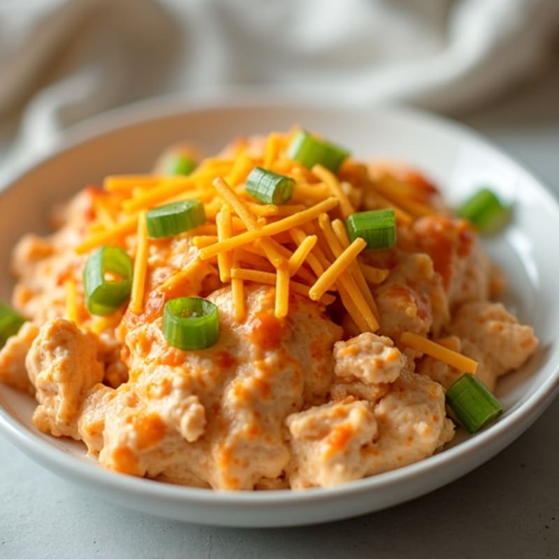 Creamy Baked Buffalo Chicken Dip