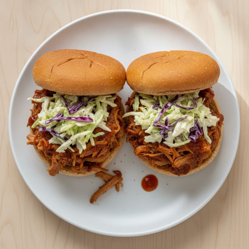 BBQ Pulled Pork Sandwiches