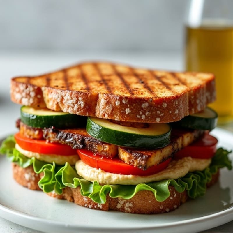 Hearty Grilled Vegetable Sandwich