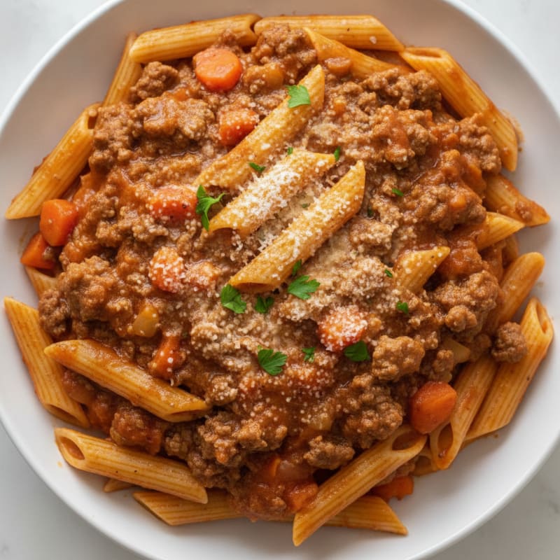 Hearty Beef Ragu Pasta