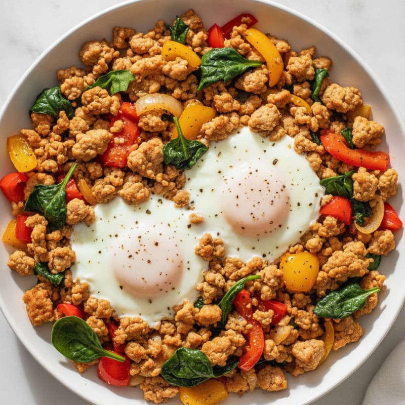 Turkey and Egg Breakfast Skillet