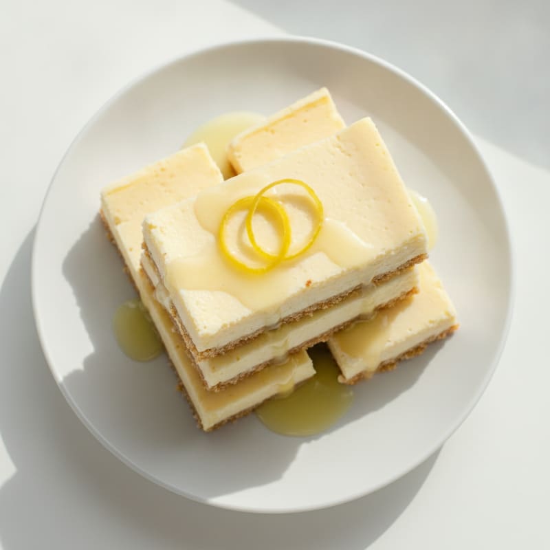 Greek Yogurt Protein Cheesecake Bars