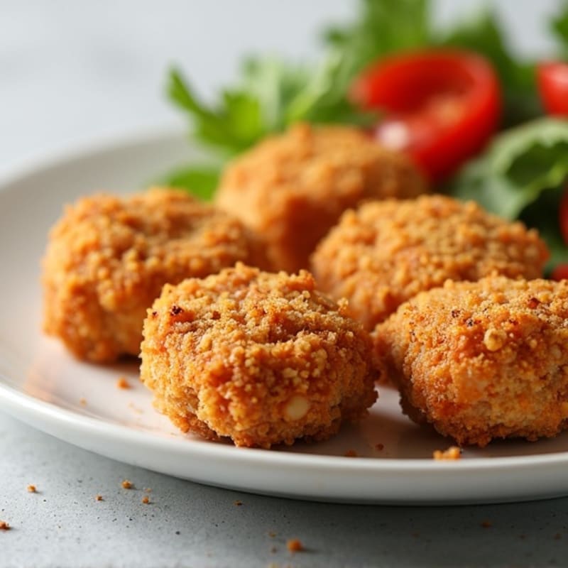 Crispy Baked Almond-Crusted Chicken Bites