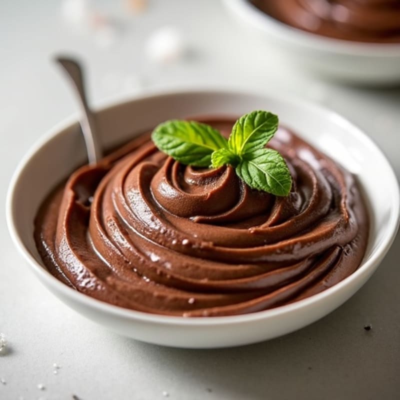 Silky Dark Chocolate Avocado Mousse