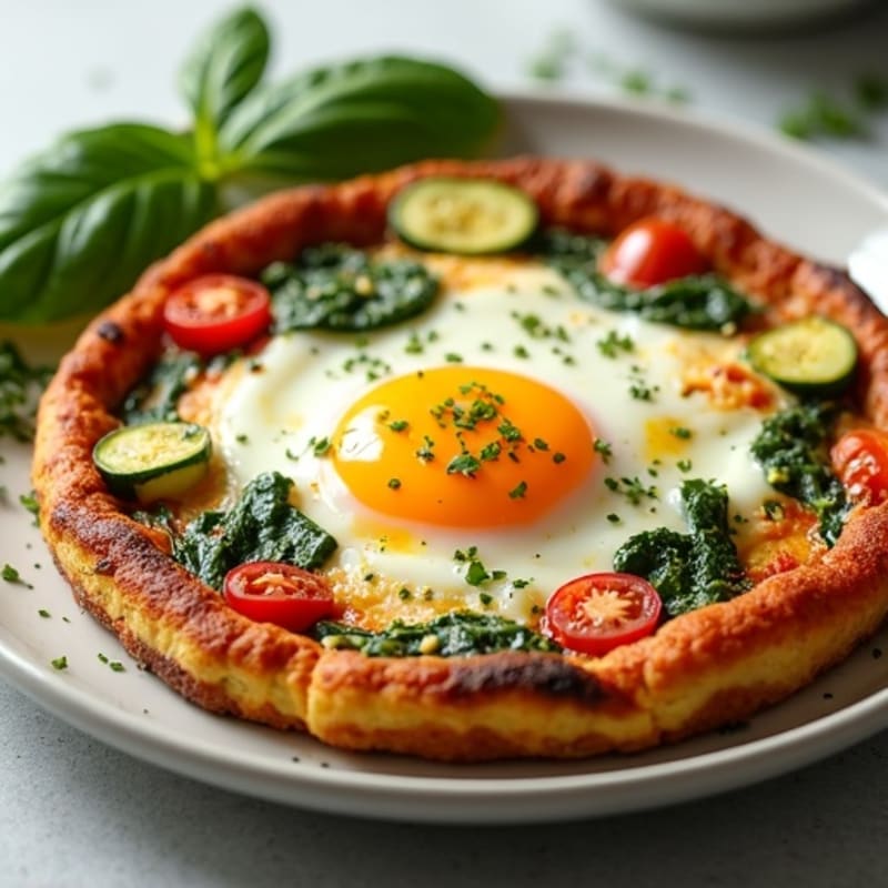 Baked Egg and Roasted Vegetable Frittata