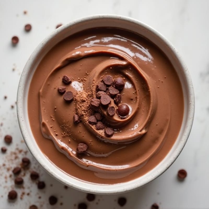 Creamy Vegan Chocolate Protein Pudding