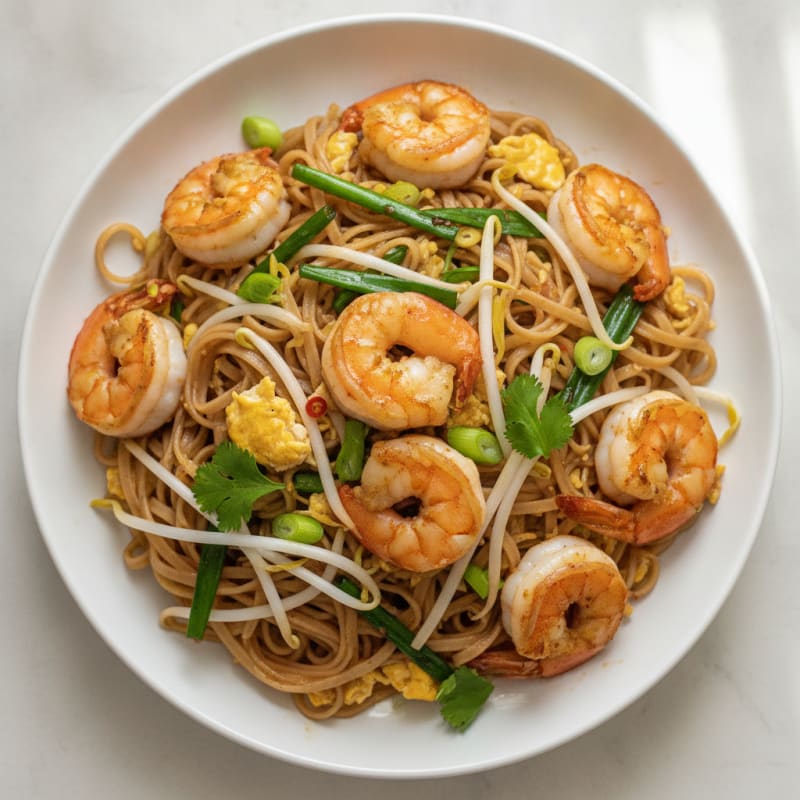 Shrimp Pad Thai Noodles